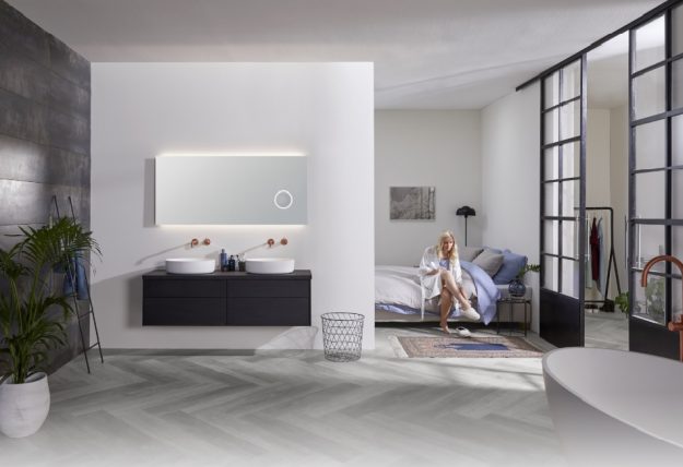 Thebalux_Taste_met_spiegel_Elite_en_mat_witte_waskommen