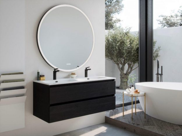 Thebalux Fiori Serie Nuance spiegel GIRO bi color